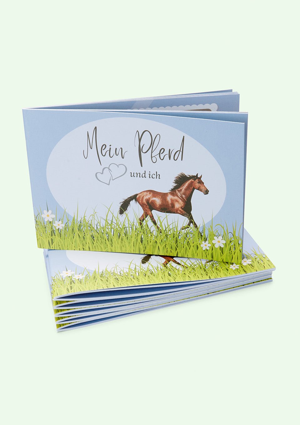 Nickmory Erinnerungsbuch "Mein Pferd und ich" - tiny-boon.com