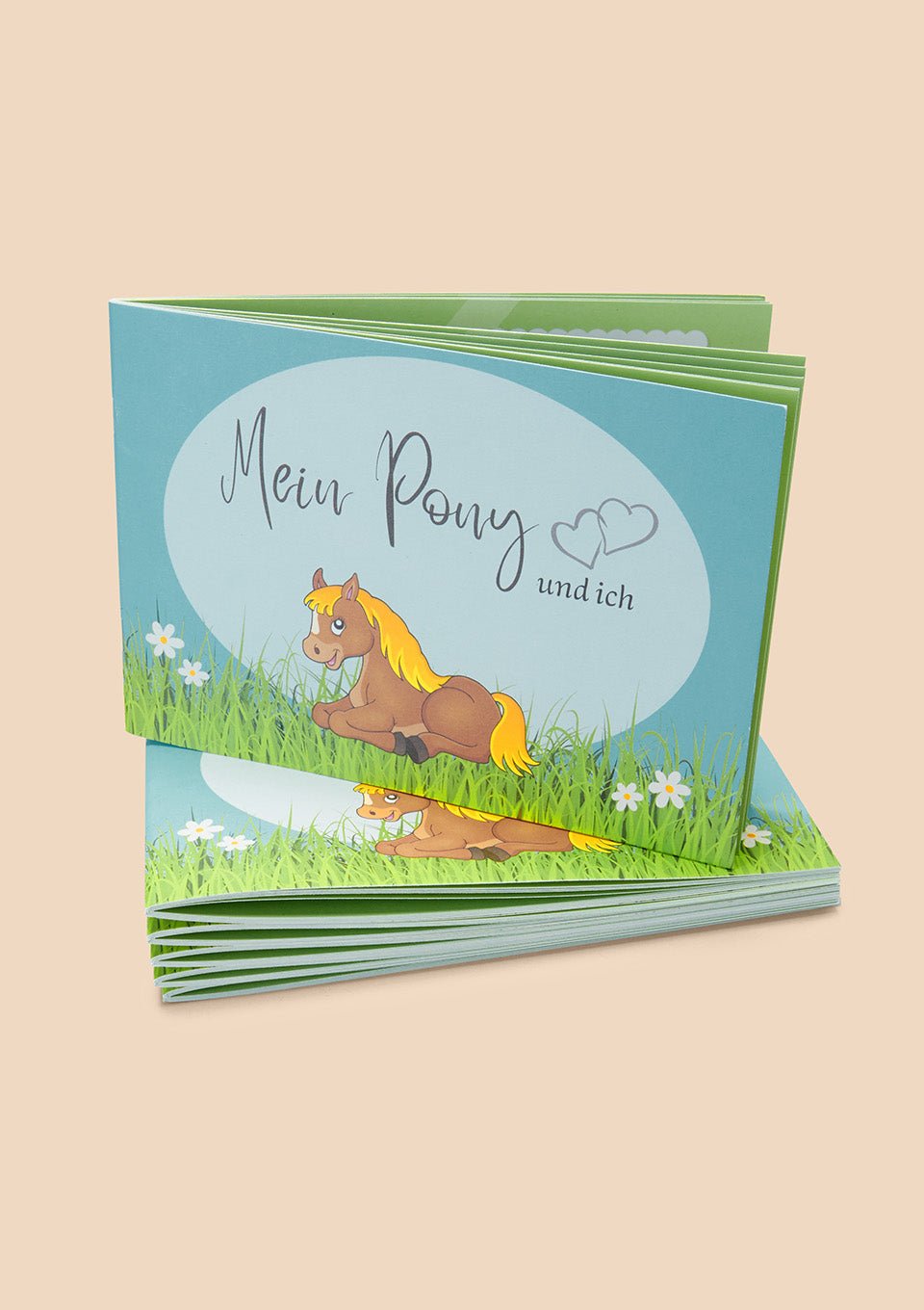 Nickmory Erinnerungsbuch "Mein Pony und ich" - tiny-boon.com