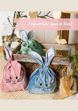 Papierdrachen Geschenksäckchen aus Samt 3er Set - tiny-boon.com