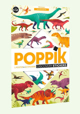 Poppik Stickerposter-Discovery "Dinosaurier" - tiny-boon.com