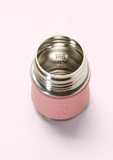 Pura kiki Edelstahl Babyflasche 125ml in rosé - tiny-boon.com