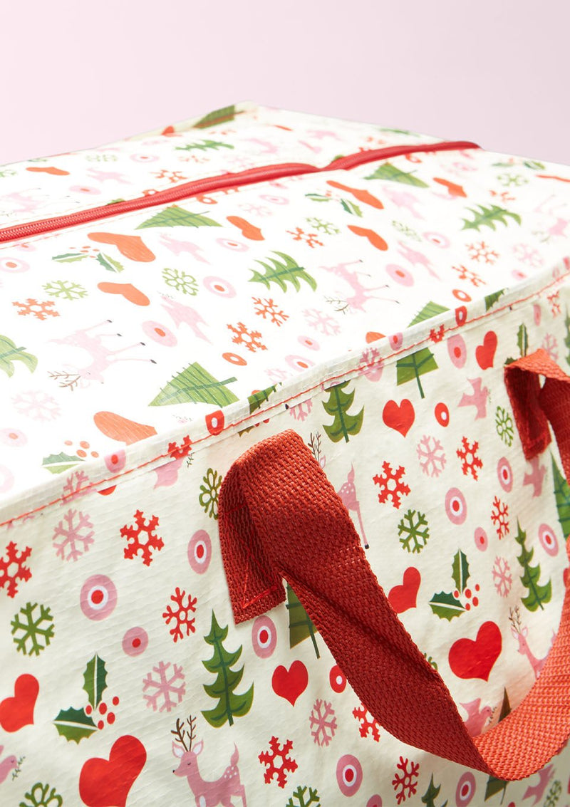 Rex London XXL-Jumbo-Tasche "50´s Christmas" - tiny-boon.com