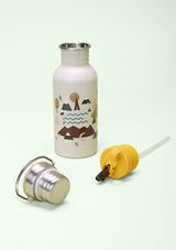 Roadtyping Edelstahlflasche "Tiny World" - tiny-boon.com