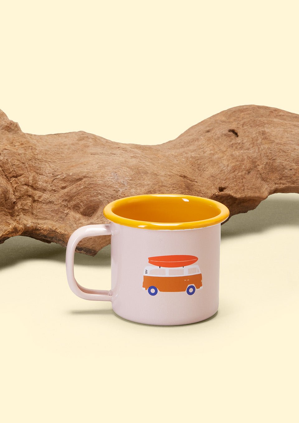 Roadtyping Kinder Emaille Tasse "Go Camping" - tiny-boon.com