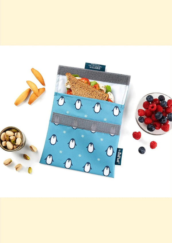 Roll’eat Snack’n’Go Beutel "Animal Collection" Pinguin - tiny-boon.com
