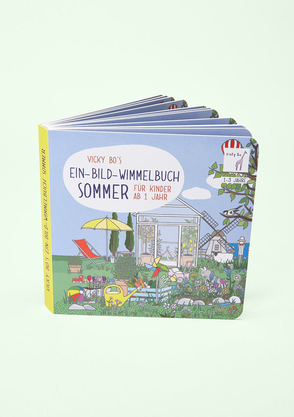 Vicky Bo Ein-Bild-Wimmelbuch "Sommer" - tiny-boon.com