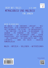 Vicky Bo Mitmach- und Malbuch "Jungen" - tiny-boon.com