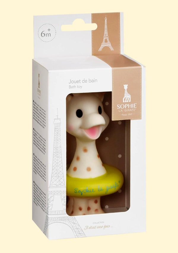 Vulli Badespielzeug Sophie la girafe® in Geschenkbox grün - tiny-boon.com