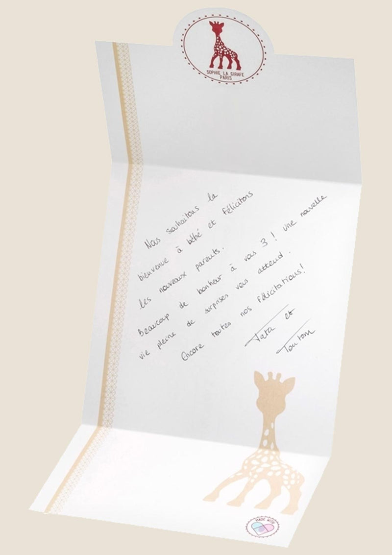 Vulli Geschenkset zur Geburt Sophie la girafe® No. 5 - tiny-boon.com