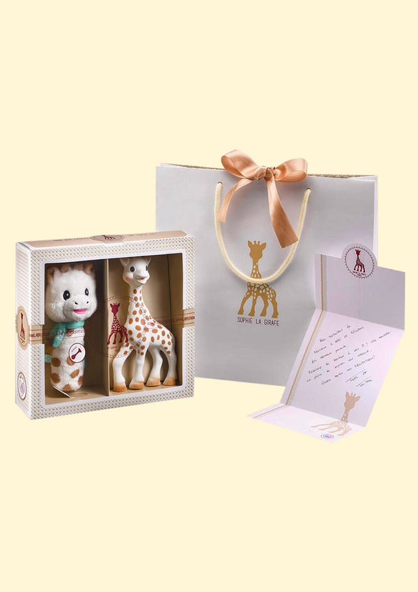Vulli Geschenkset zur Geburt Sophie la girafe® No. 5 - tiny-boon.com